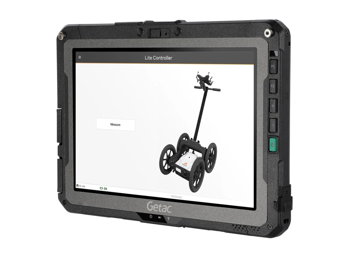 Lite Controller on Getac ZX-10, measure view